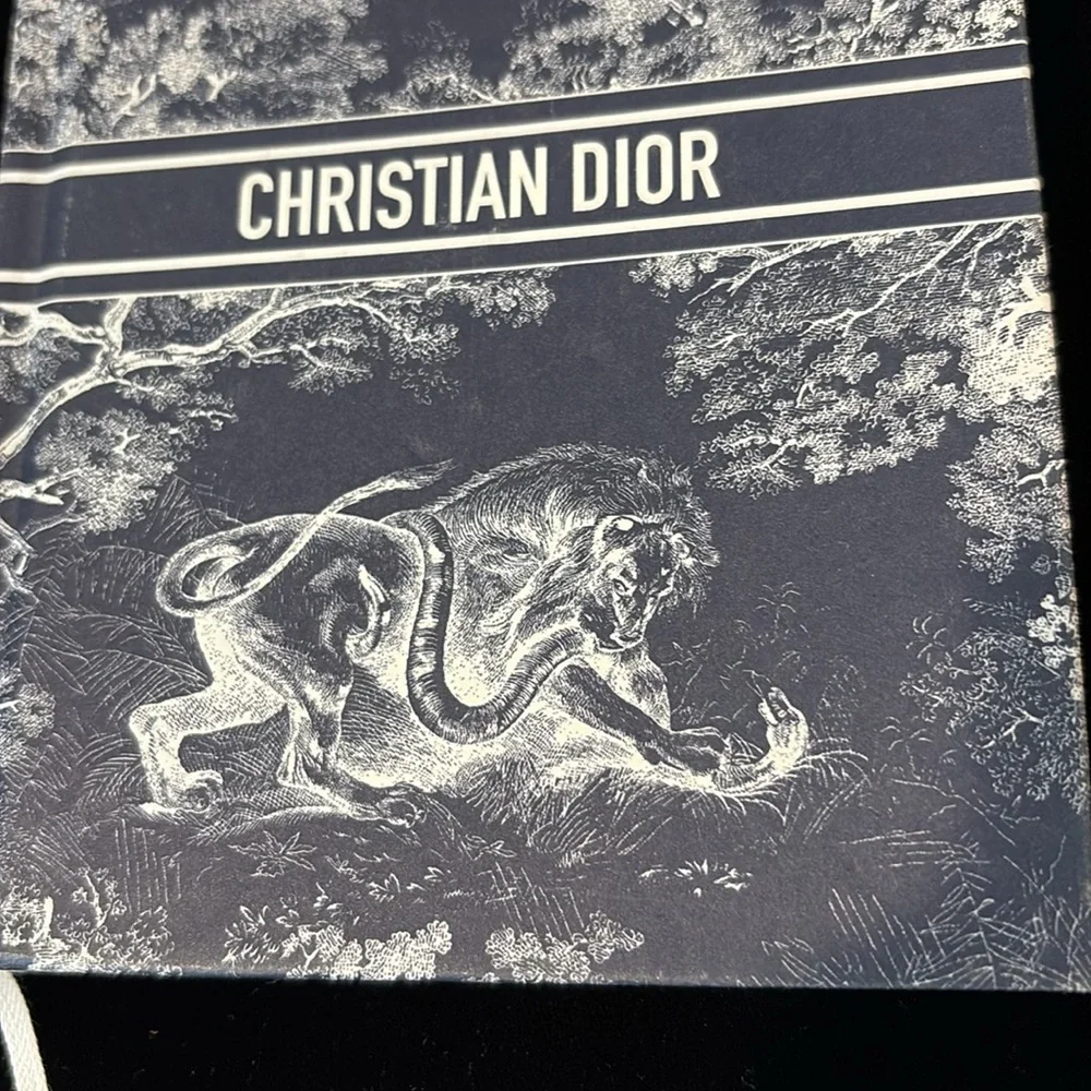 Christian Dior Lion Snake 7.5 x 5 Notebook Journal